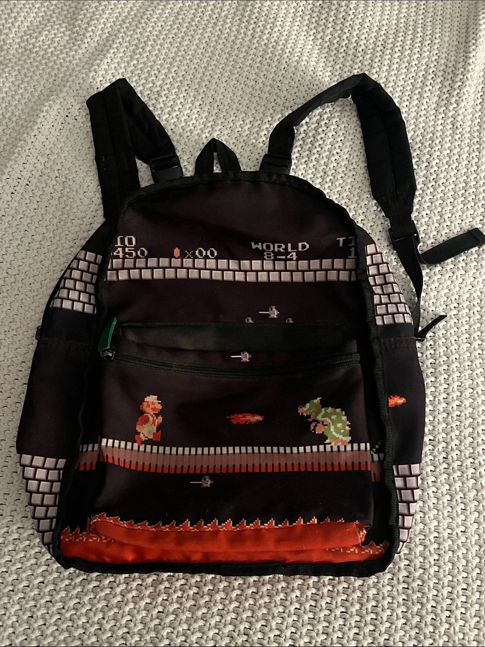 Nintendo Super Mario Bros. 2014 Backpack | Good Pre-Owned Condition